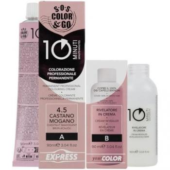 SOS Color & Go Rapid 10‑Minute Duo – 4.5 Tone, 90 ml each