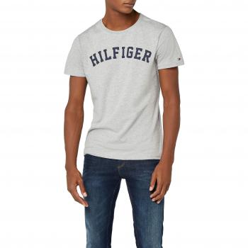 T-shirt Tommy Hilfiger SS Logo, Homme, Gris