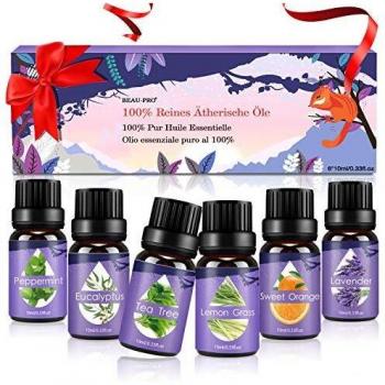 Aromaterapia Purissima – 6x10 ml per Diffusori Ultrasuoni