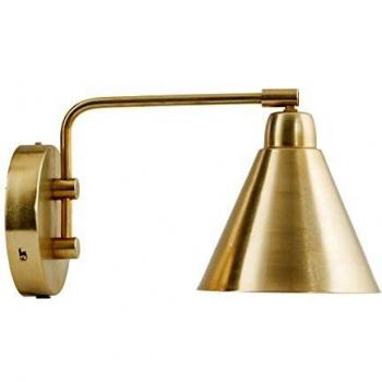 House Doctor Game Wandleuchte L 30 cm Messing