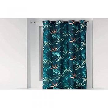 Rideau Tamisant Gris Synthétique 140x260 cm – Edition Premium