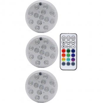 IP68 Submersible RGB Pool Lights with Suction Cup