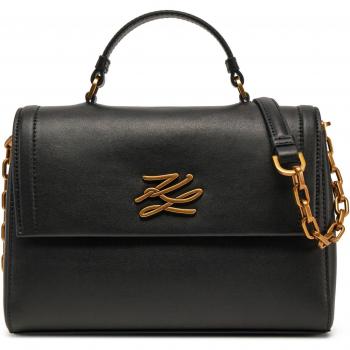 Sac Épaulet Karl Lagerfeld Signature Noir