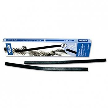 Caja 3 barritas de carboncillo natural cilíndrico Ø 6-8 mm