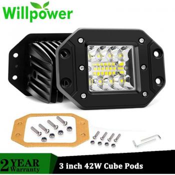 Cube lumineux 8D pour 4x4 et Jeep