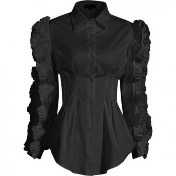 Blusa Mariposa Manga Larga con Detalle