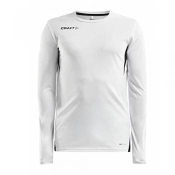 Craft Pro Control Impact Langarm-T-Shirt Herren Weiß 3XL
