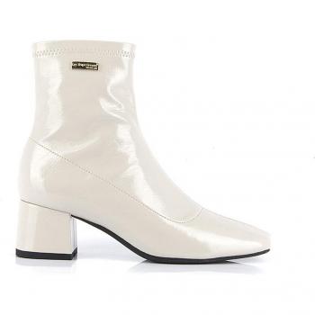 Scarponcini da donna Les Tropeziennes par M.Belarbi DANIELA, Stivaletto con tacco, colore bianco, taglia 41 EU