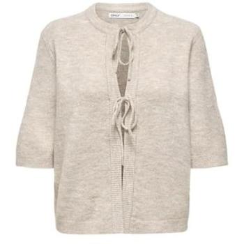 ONLY Strickjacke ONLSIMONI beige XS Damen
