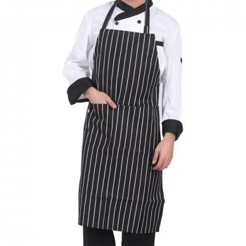 Restaurant-Ready Striped Adult Apron