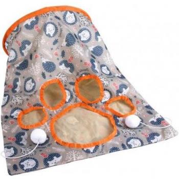 Tube à chat en peluche décontracté et amusant