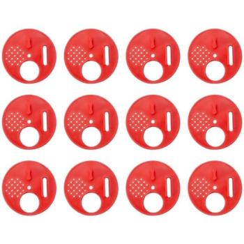 12PC Round Plastic Bee Hive Entrance Gates