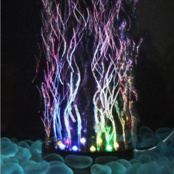 LED Air Bubble Lamp – 2 Sizes, Colorful Fishbowl