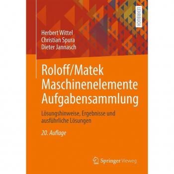 Roloff/Matek Maschinenelemente Aufgabensammlung