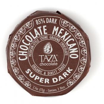 Organic 85% Dark Mexican Chocolate Cube