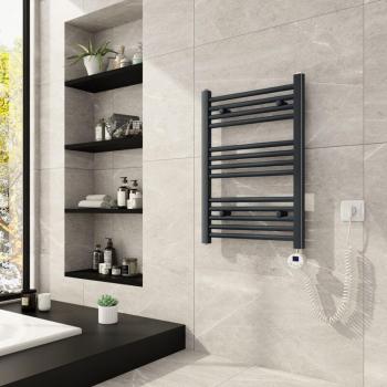 Sèche-Serviette à Chauffage Électrique 284W – Dimension 70 × 50 cm – Écran LCD (Meykoers)