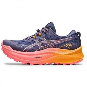 ASICS Trabuco Max 2 Trail Running Donna Blu Arancione EUR 39,5 / US 8