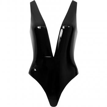 Bluebella Elite Black Latex Bodysuit