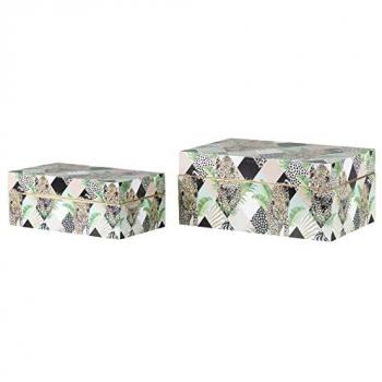 Cajas Decorativas Leopardo