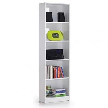 Libreria modello B2 di Hugo con 5 piani e altezza di 180 cm