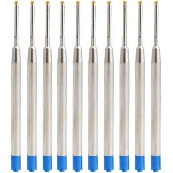 Puntadas Azules 1MM Universal Bolígrafo Reemplazo