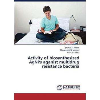 Activity of biosynthesized AgNPs aganist multidrug resistance bacteria