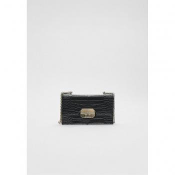 Stradivarius Borsa Nero Tracolla Catena OS