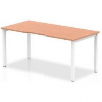 Evolve Plus 1400mm Beech Top Office Desk