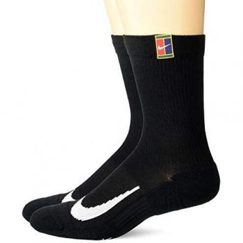 Nike Court Multiplier Tennis Socks Cushioned 2 Pack Black 46-50