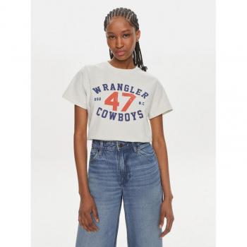 Wrangler T-Shirt in Écru