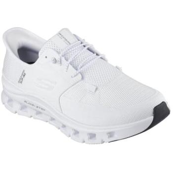 Vegan GlideStep Pro 10 – Skechers Men’s White Slip‑In Sneaker
