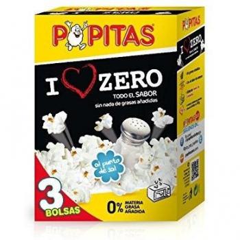 Popitas-Palomitas de Maíz Zero | Cartón | 3 Piezas