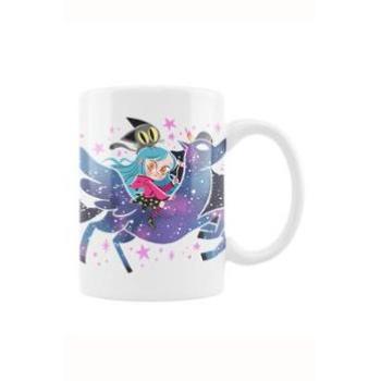 Taza divertida Anna Kadabra y Unicornio