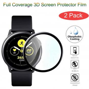 Samsung Galaxy Watch Active 2 3D Full Coverage Screen Protector (44mm/40mm)