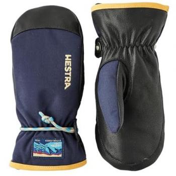 Hestra Kinder-Wakayama-Jr. Mittens – Dunkelblau, Größe 4