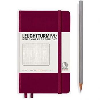Leuchtturm1917 Pocket Notebook A6 Dotted Port Red