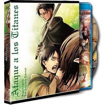 L'Attaque des Titans Shingeki no Kyojin Kôhen ~Jiyû no Tsubasa~ (Attack on Titan Part II: Wings of Freedom) (Blu Ray)