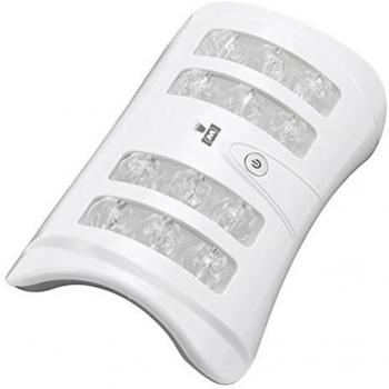 Tragbares Massagegerät für die Füße Melissa 16710008 – Rollen & Vibro, weiß