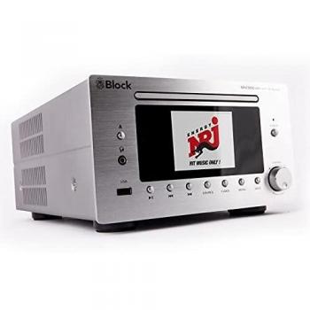 Block MHF-900 Solo CD-Internet-Receiver Mikroanlage diamantsilber
