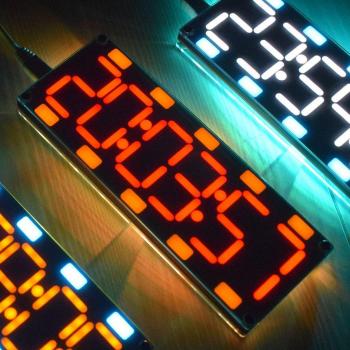 Reloj LED con temperatura y fecha