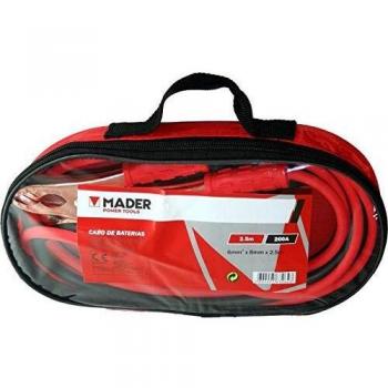 Mader 63264 Cable de Batería 6mm²×8mm, 2,5 m, 2 Piezas