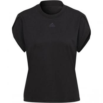 Adidas Floral Design Black Tee for Women XS