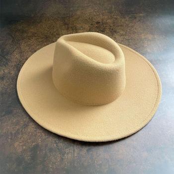 Windproof Concave Top Hat for Women