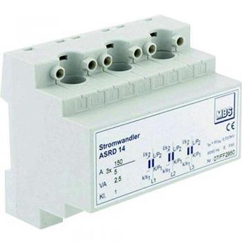 MBS ASRD 14 3X50/5A 1VA Kl.1 Courant Secondaire 5 A