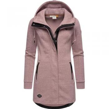 Giacca di Felpa Ragwear Letty – Tinta Malva/Nero