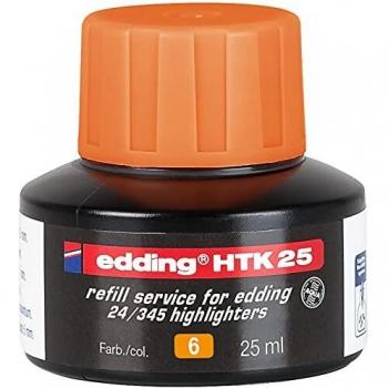 Edding Nachfülltinte edding HTK 25 für edding Highlighter 25ml orange
