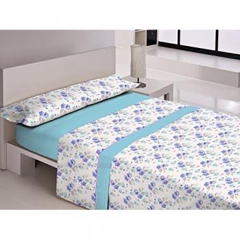 Couverture & Taies Gale Hayman Dalida Bleu 180 × 205 cm