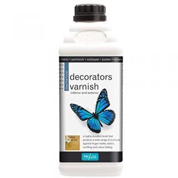 Polyvine Decorative Varnish, Water Base, 2 Litres – Dead Flat
