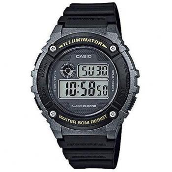 Casio Collection W‑216H‑1BVEF Limited Edition Titanium Case