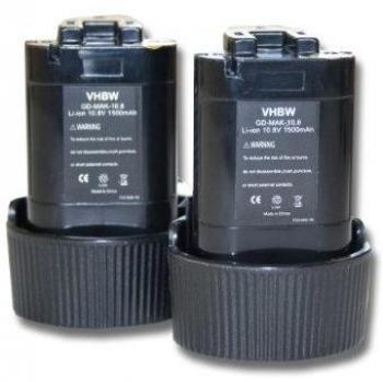 Set de batteries Vhbw 1500mAh pour outils Makita